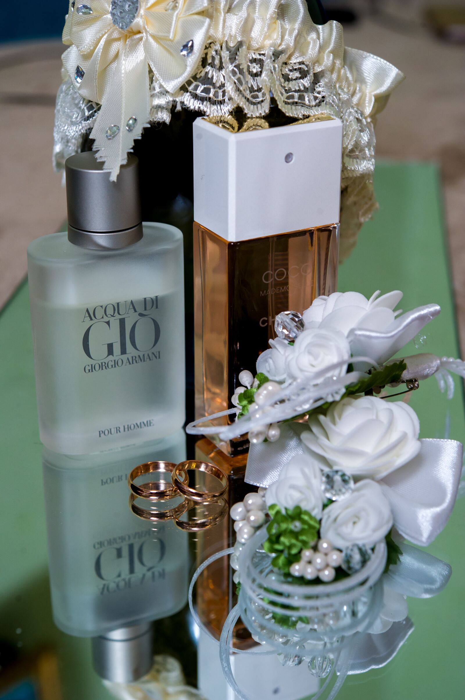 Nikon D3S sample photo. Wedding, exposure, wedding rings photography