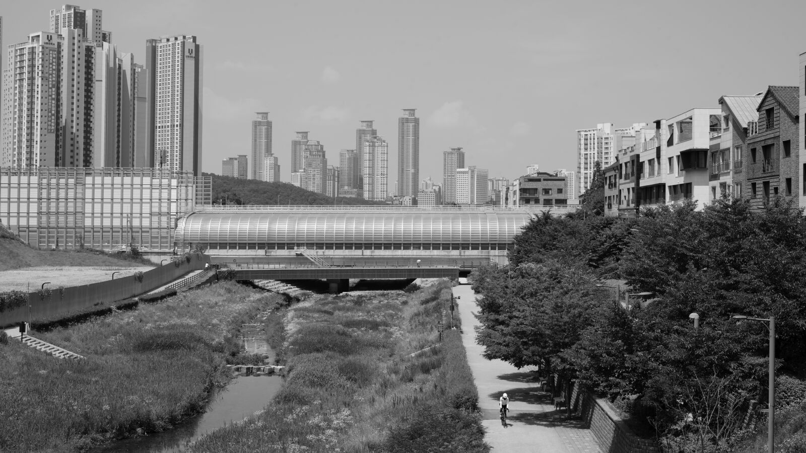 Sony a7 II sample photo. Chidong-cheon stream trail near photography