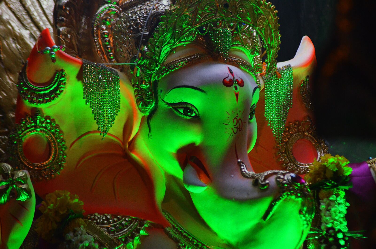 Nikon D5100 sample photo. Ganesh, india, hinduism photography