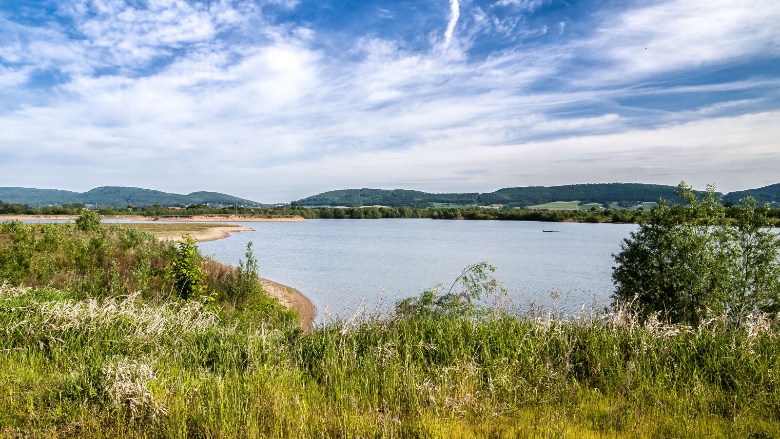 Olympus E-3 sample photo. Gravel pond, pond, water photography