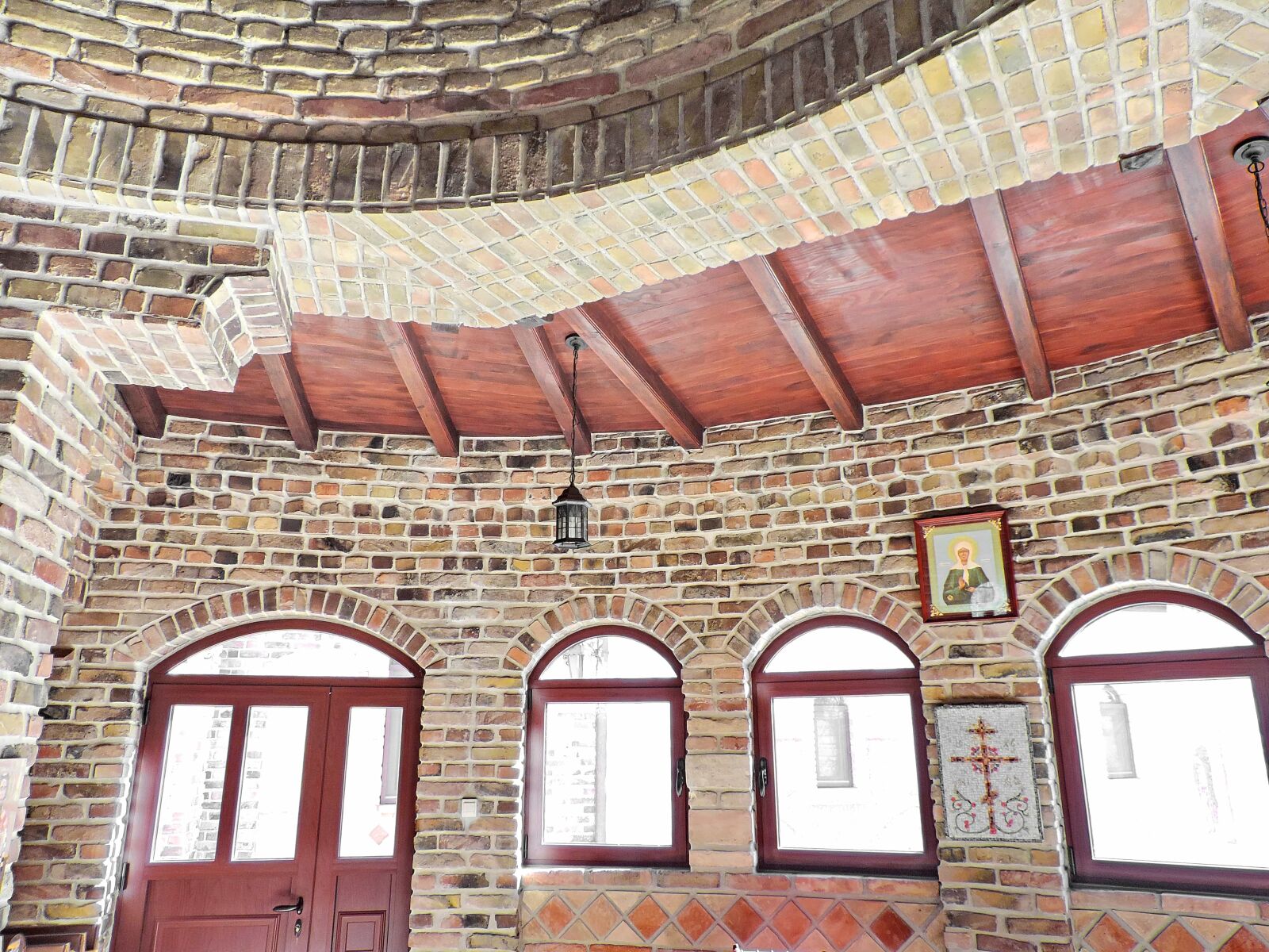 Nikon Coolpix P520 sample photo. Interior decoration, monastery, building photography