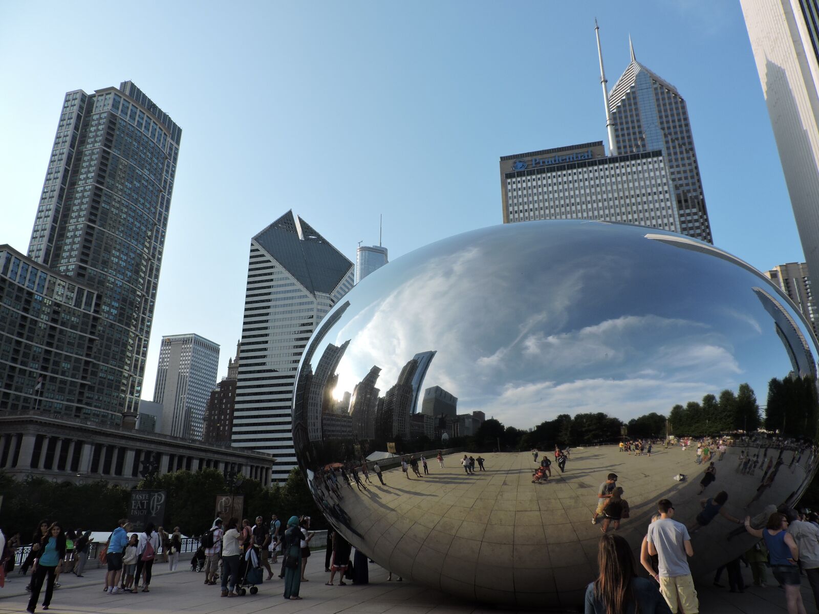Nikon Coolpix P530 sample photo. Chicago, bean, architecture photography