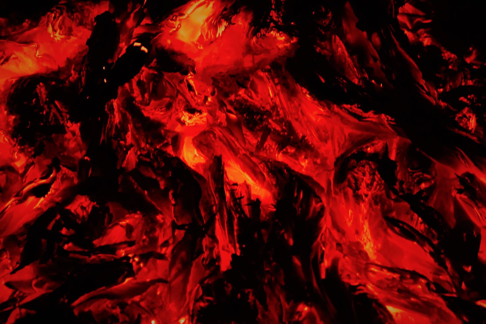 Panasonic DMC-TZ101 sample photo. Embers, fire, wood photography