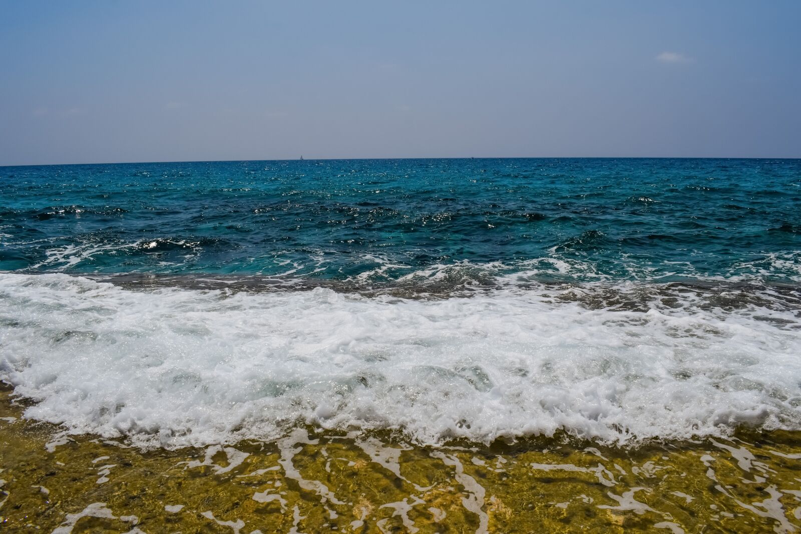 Nikon D3300 sample photo. Sea, wave, horizon photography