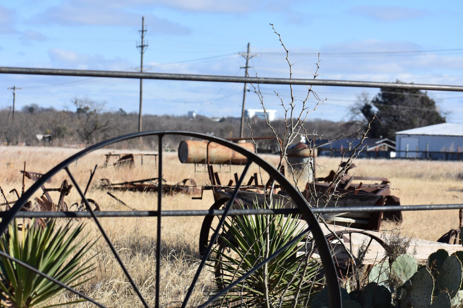 Nikon D3400 sample photo. Abandoned, farm equipment, rural photography