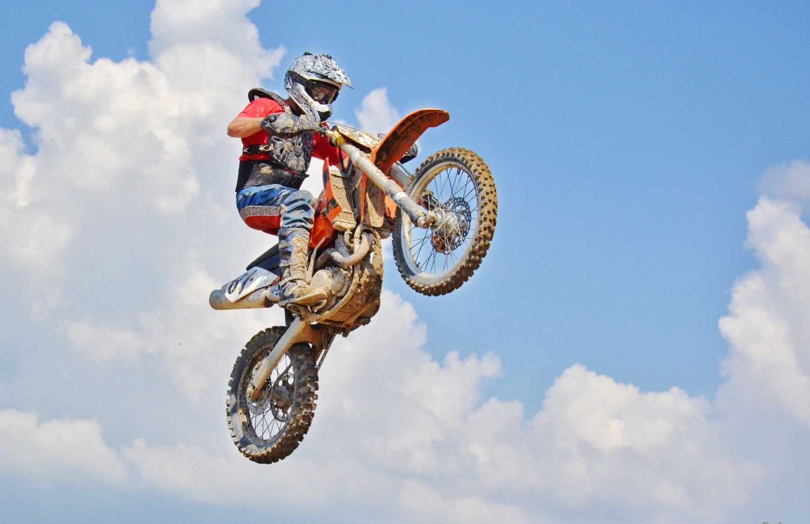 Nikon D3100 sample photo. Dirt bike, air jump photography