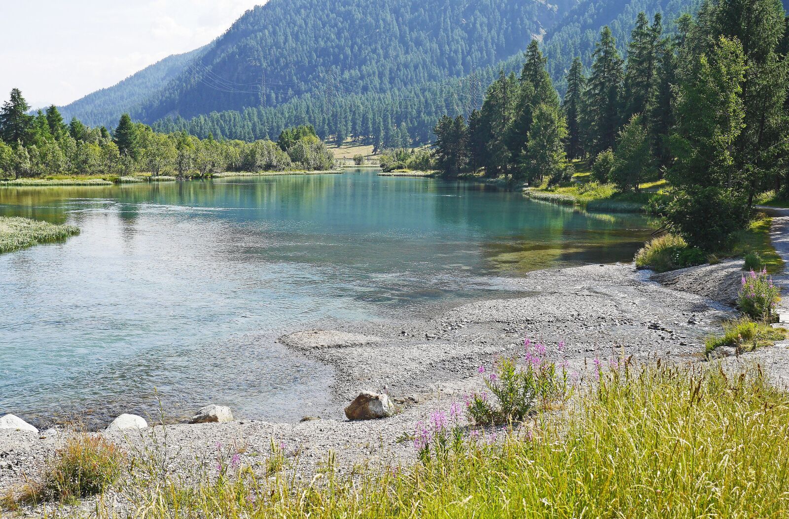 Panasonic Lumix DMC-GH3 sample photo. Bergsee, alpine, engadin photography