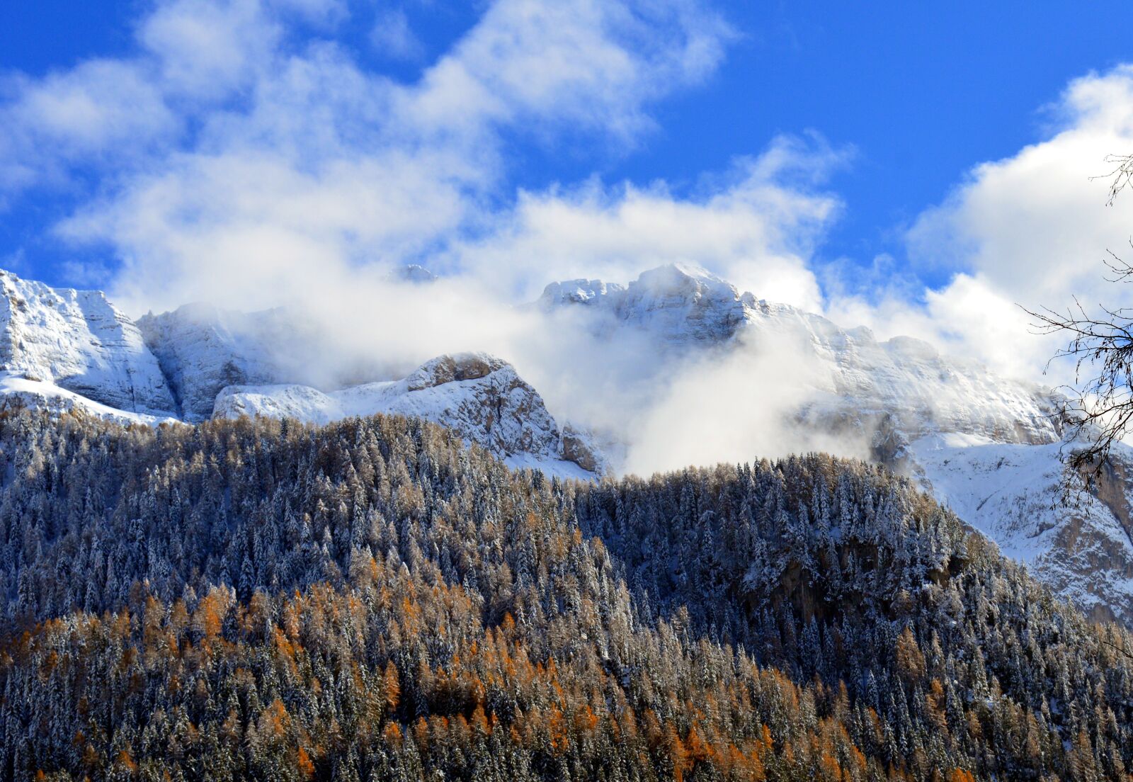 Nikon D3200 sample photo. Nature, snow, mountain photography