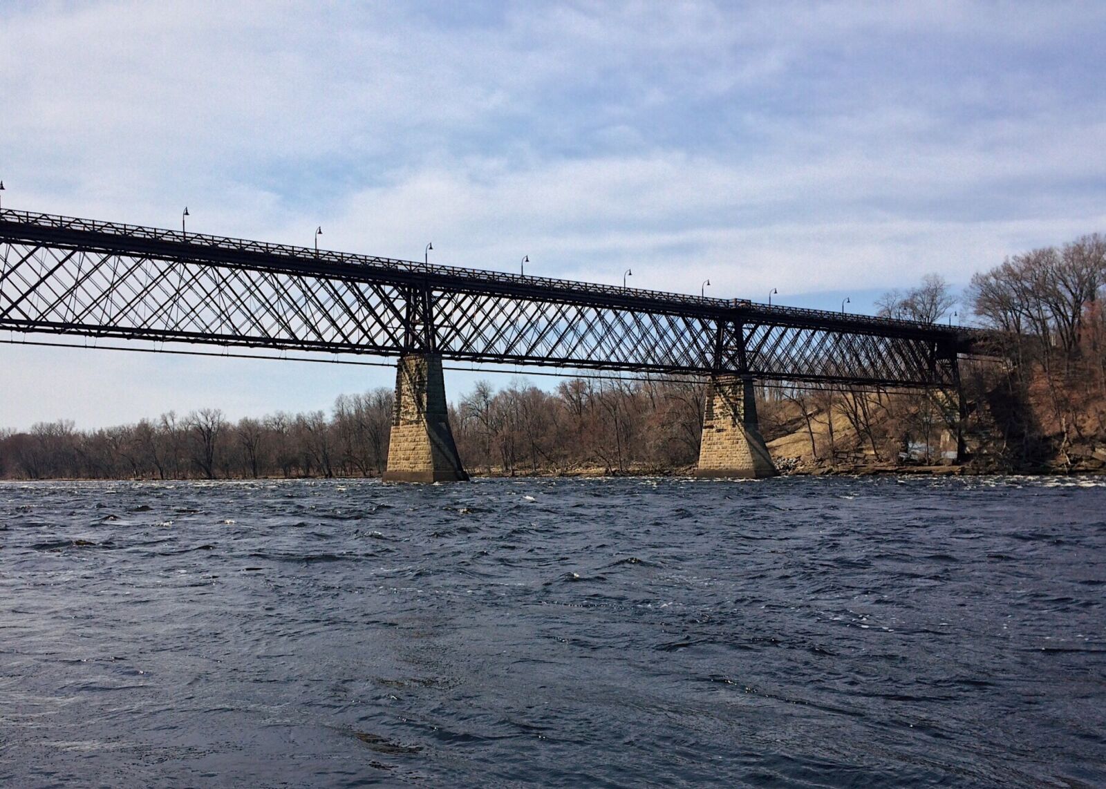 iPhone 5s back camera 4.15mm f/2.2 sample photo. Bridge, river, trestle photography