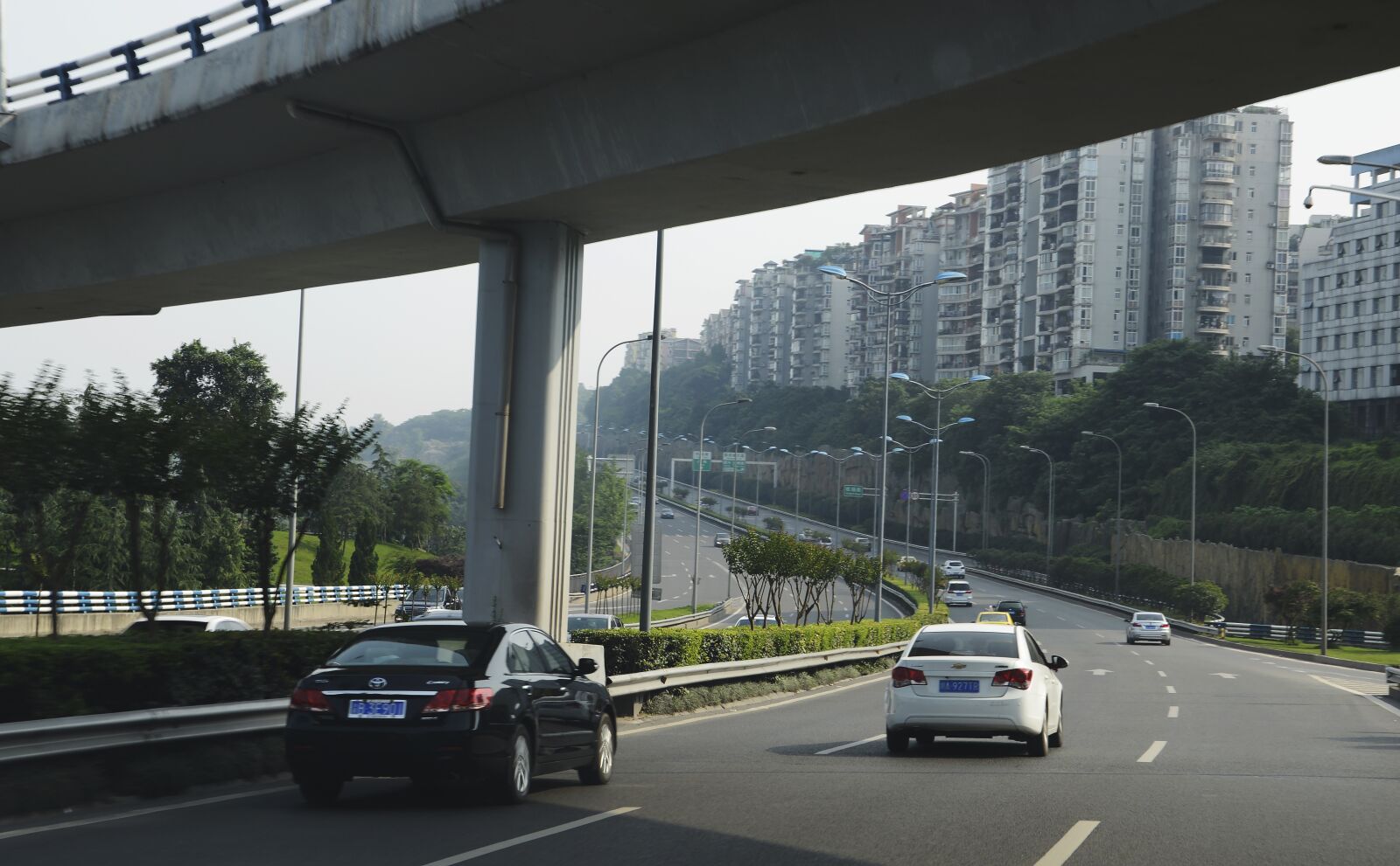 Nikon D800 sample photo. City, smog, china photography