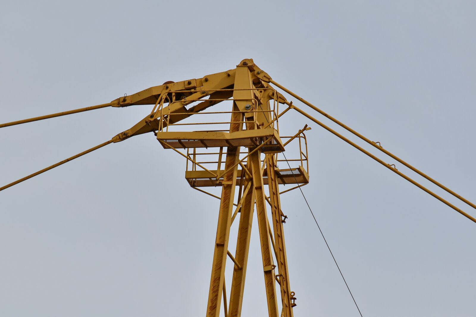 Nikon D5500 sample photo. Industry, crane, high, device photography