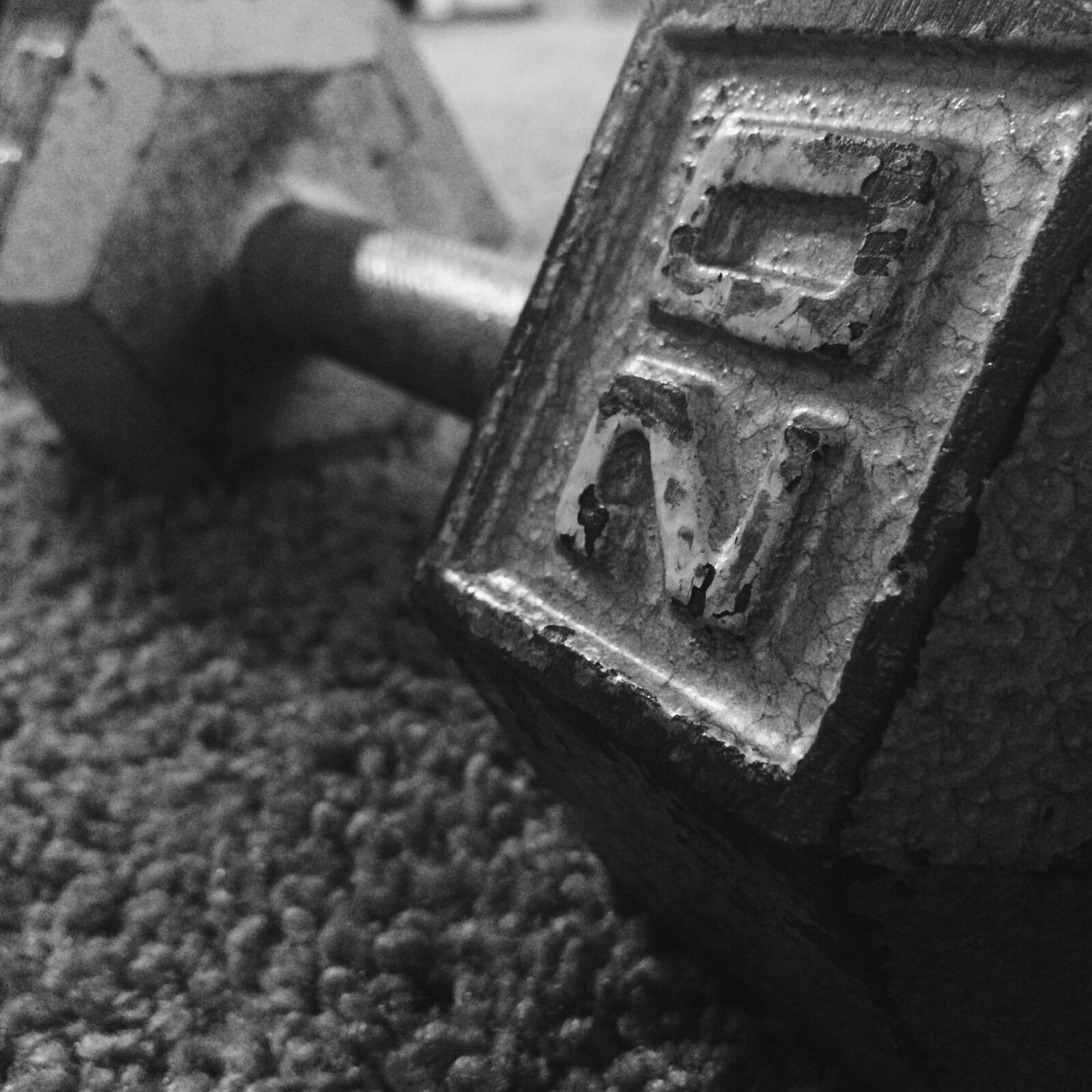 Apple iPhone 5s sample photo. Fitness, weights photography