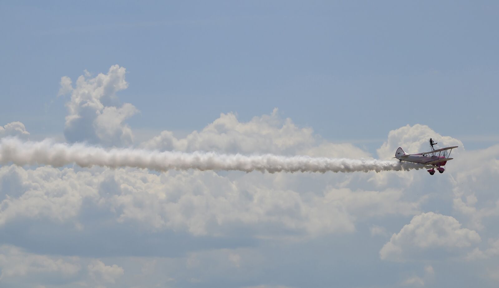 Nikon D3100 sample photo. Aircraft, acrobatics, clouds photography