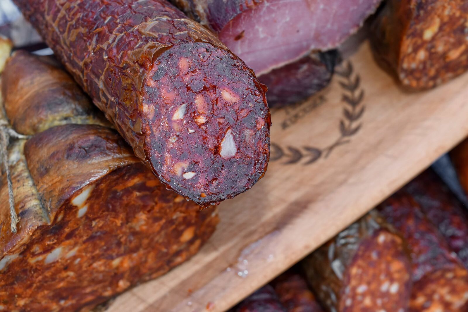 Nikon D5500 sample photo. Ham, pork loin, meat photography