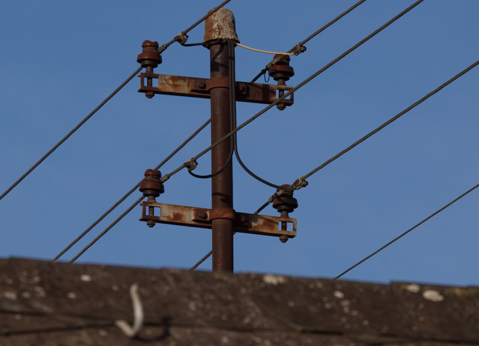 Nikon D5500 sample photo. Current, power line, energy photography
