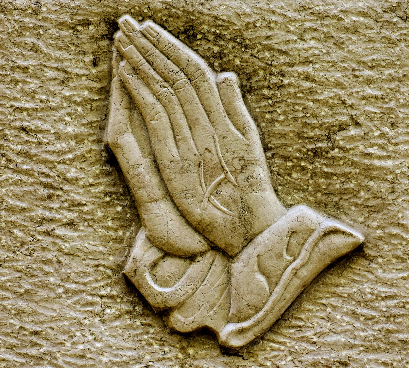 Nikon D7200 sample photo. Praying hands, religious, granite photography