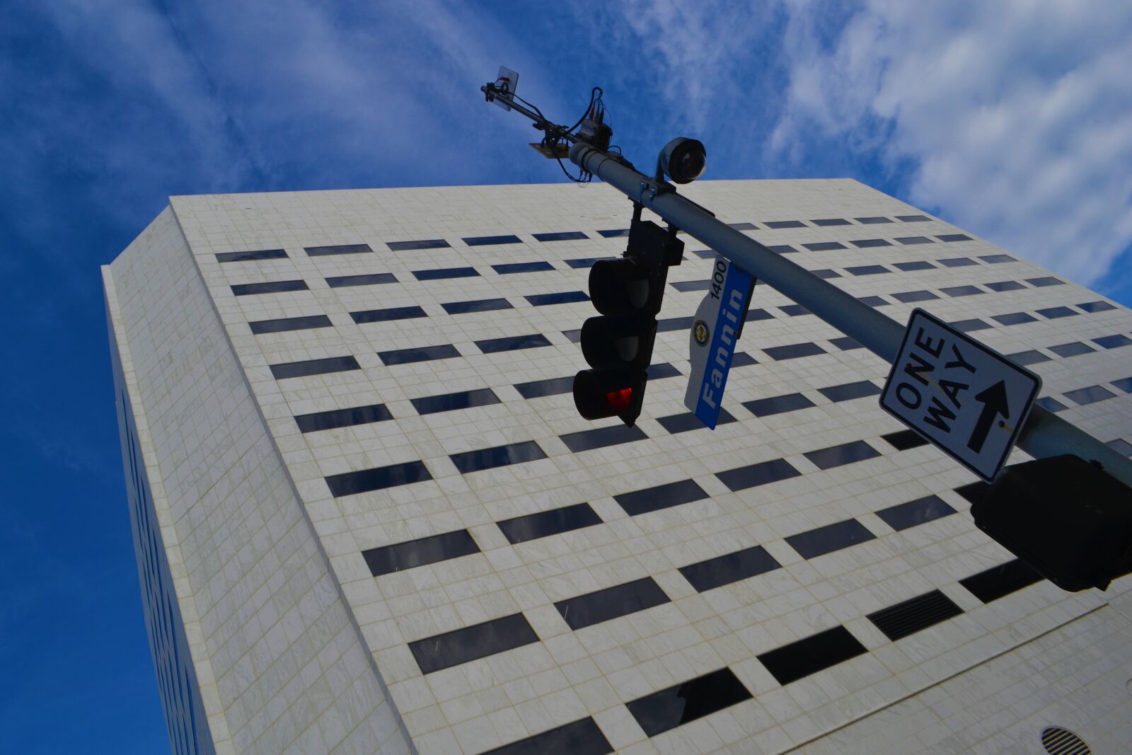 Nikon D3100 sample photo. Office building, houston texas photography