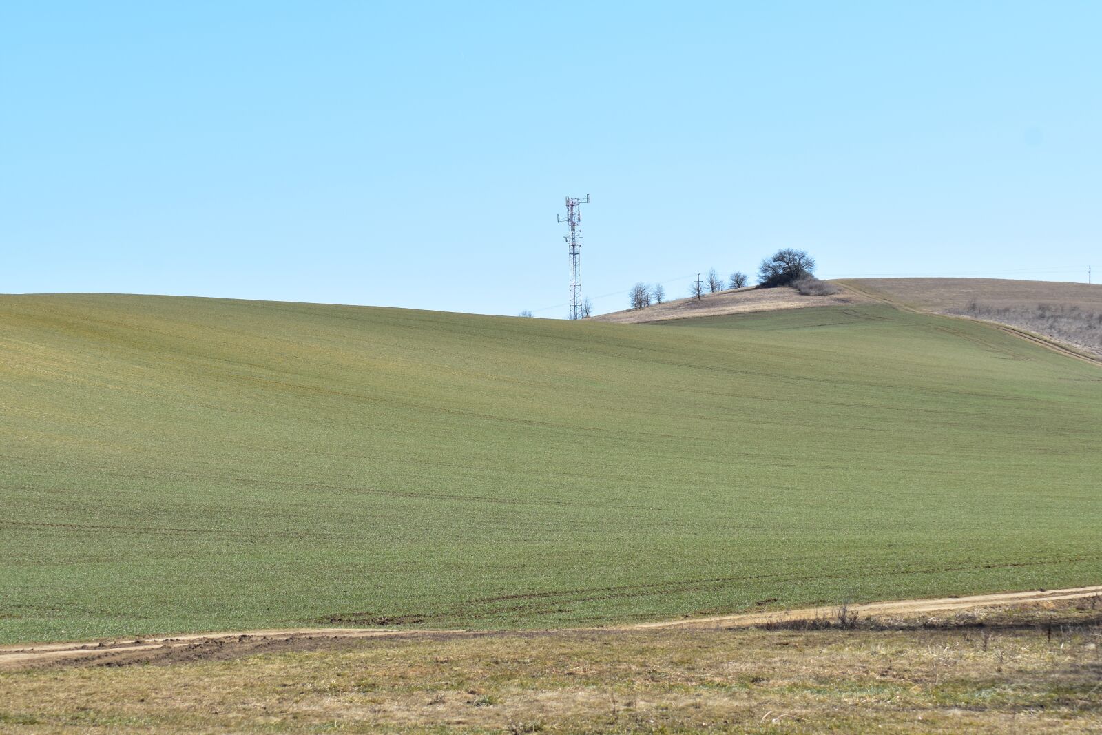 Nikon D3400 sample photo. Hill, field, atmosphere photography