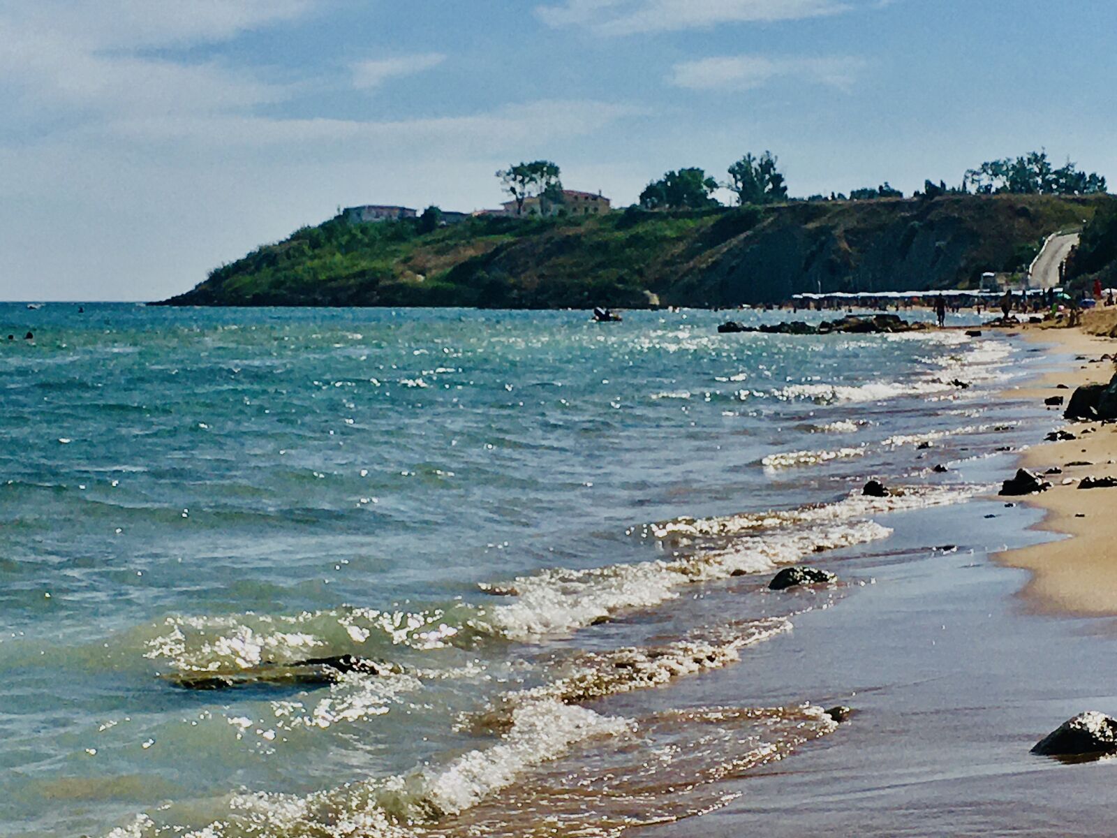 iPhone 6s back camera 4.15mm f/2.2 sample photo. Beach, sea, nature photography