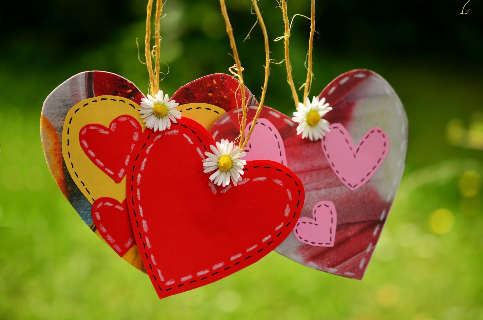 Nikon D5100 sample photo. Heart, cord, suspended photography