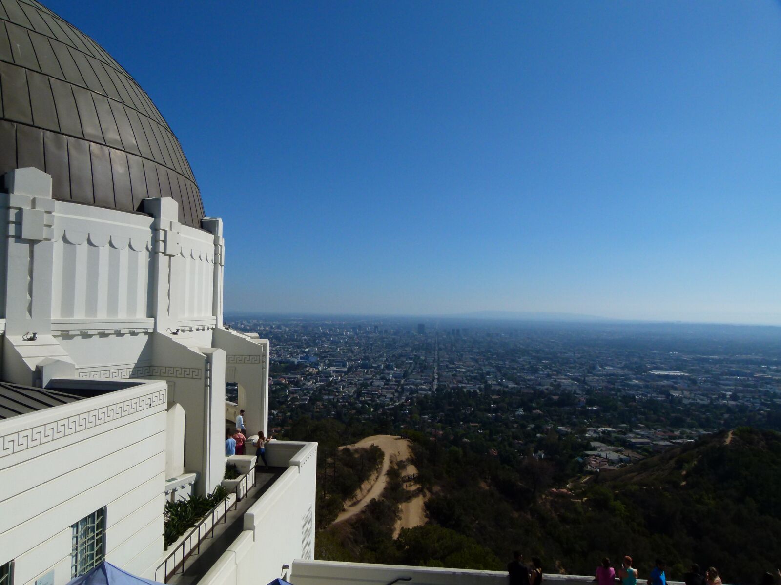 Panasonic Lumix DMC-FZ100 sample photo. Griffith observatory, lookout, observatory photography