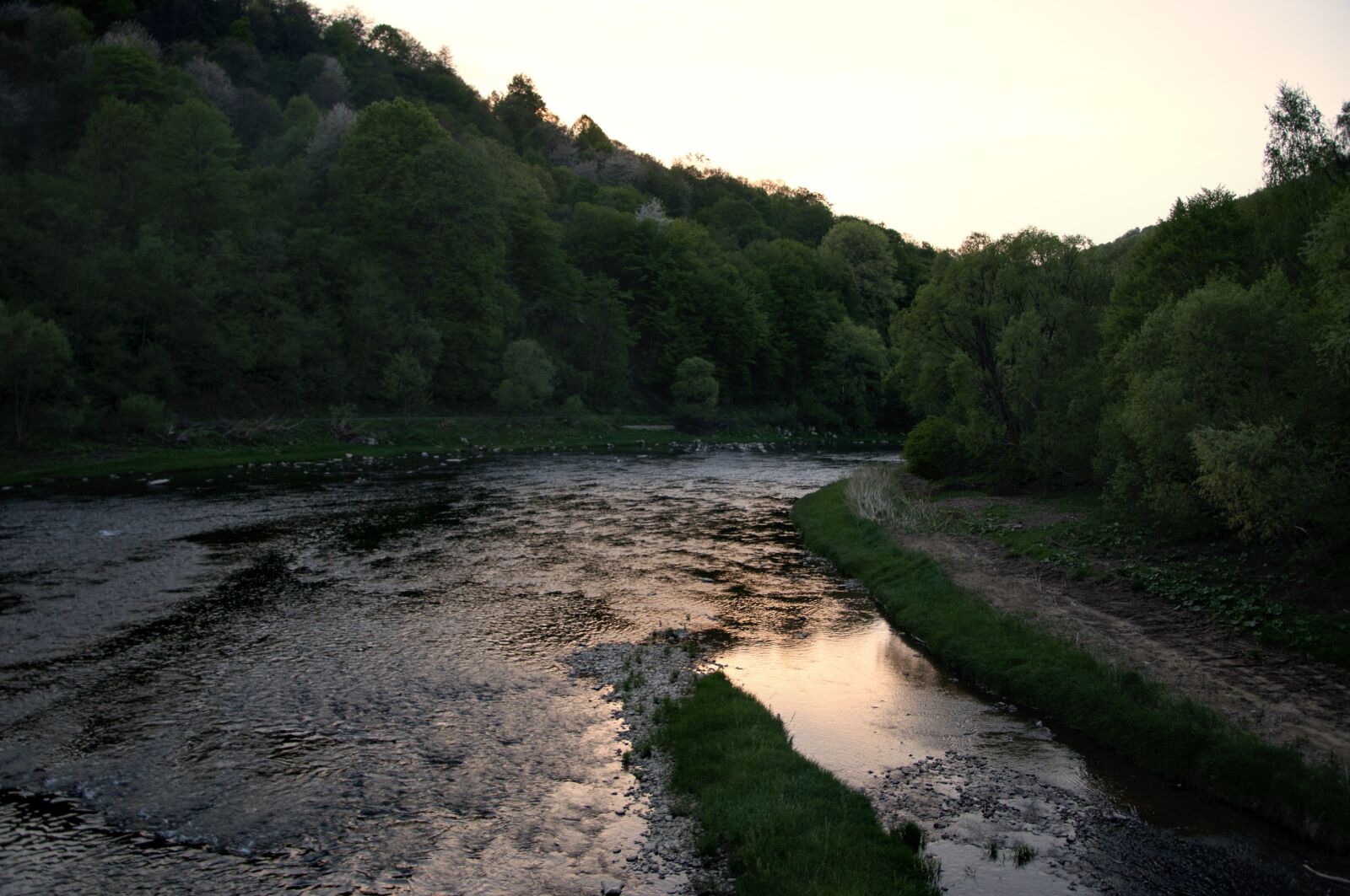 Nikon D90 sample photo. River, water, mountains photography