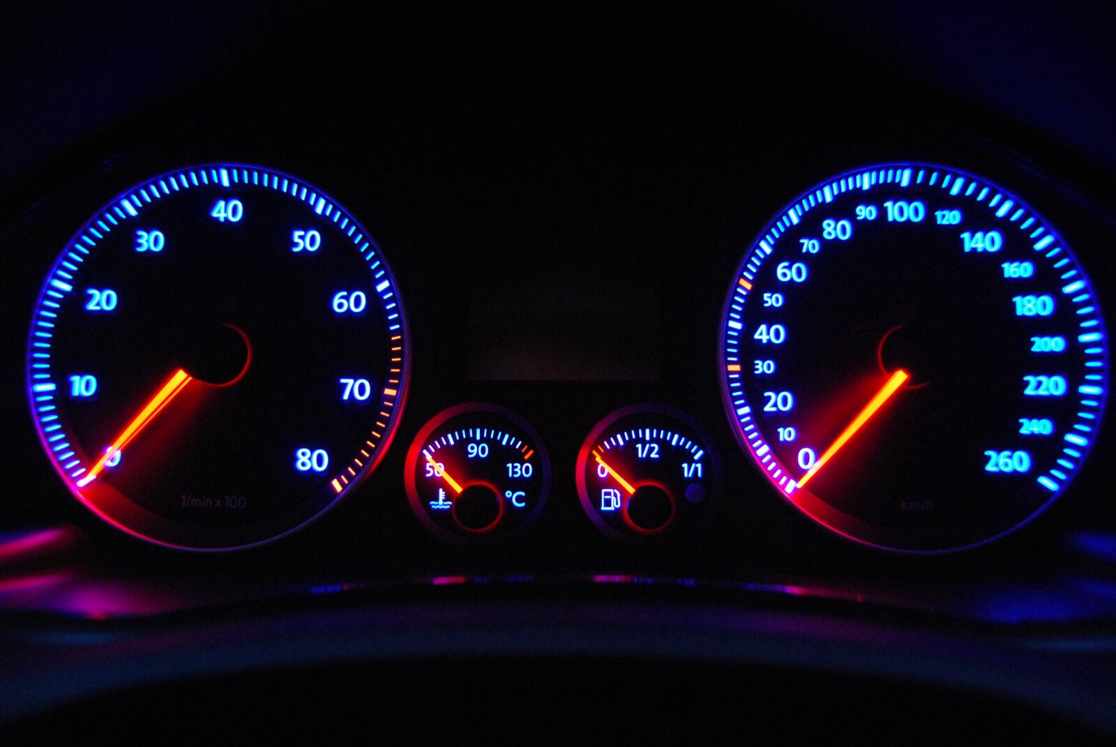 Nikon D60 sample photo. Auto, speedometer, tachometer photography