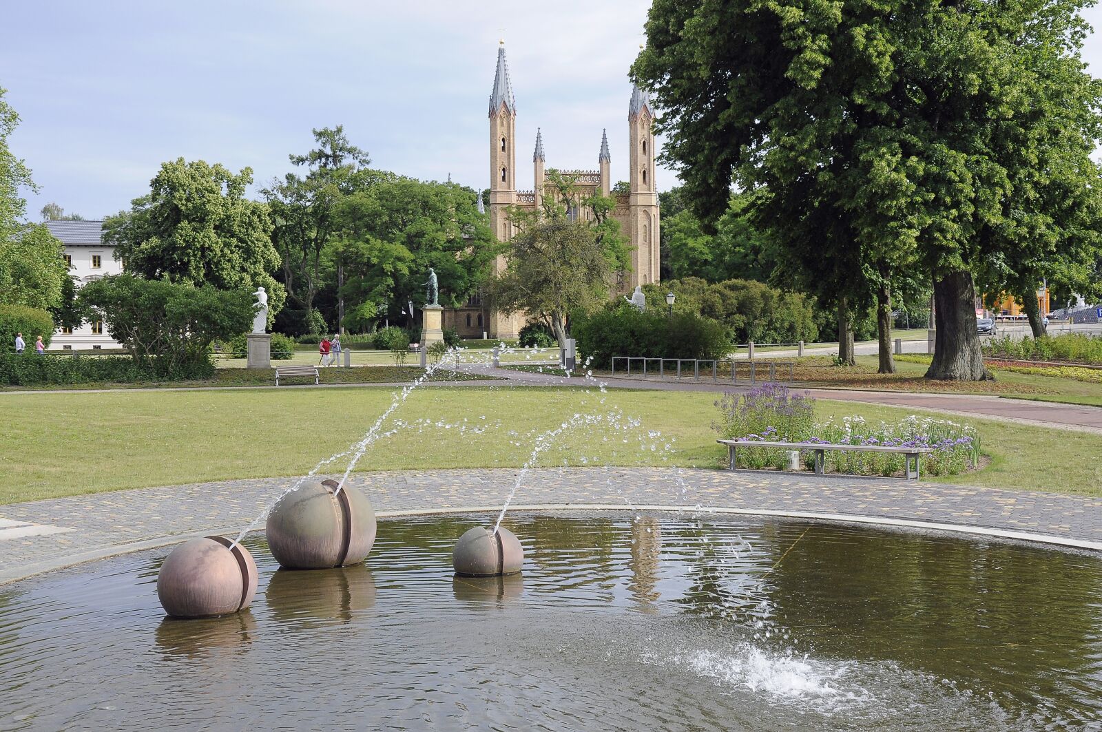 Nikon D90 sample photo. Park, water, fountain photography