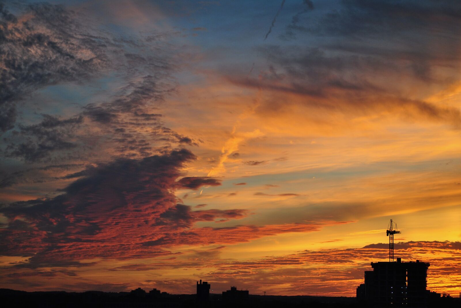 Nikon D3000 sample photo. Sunset, skyscape, cloudscape photography