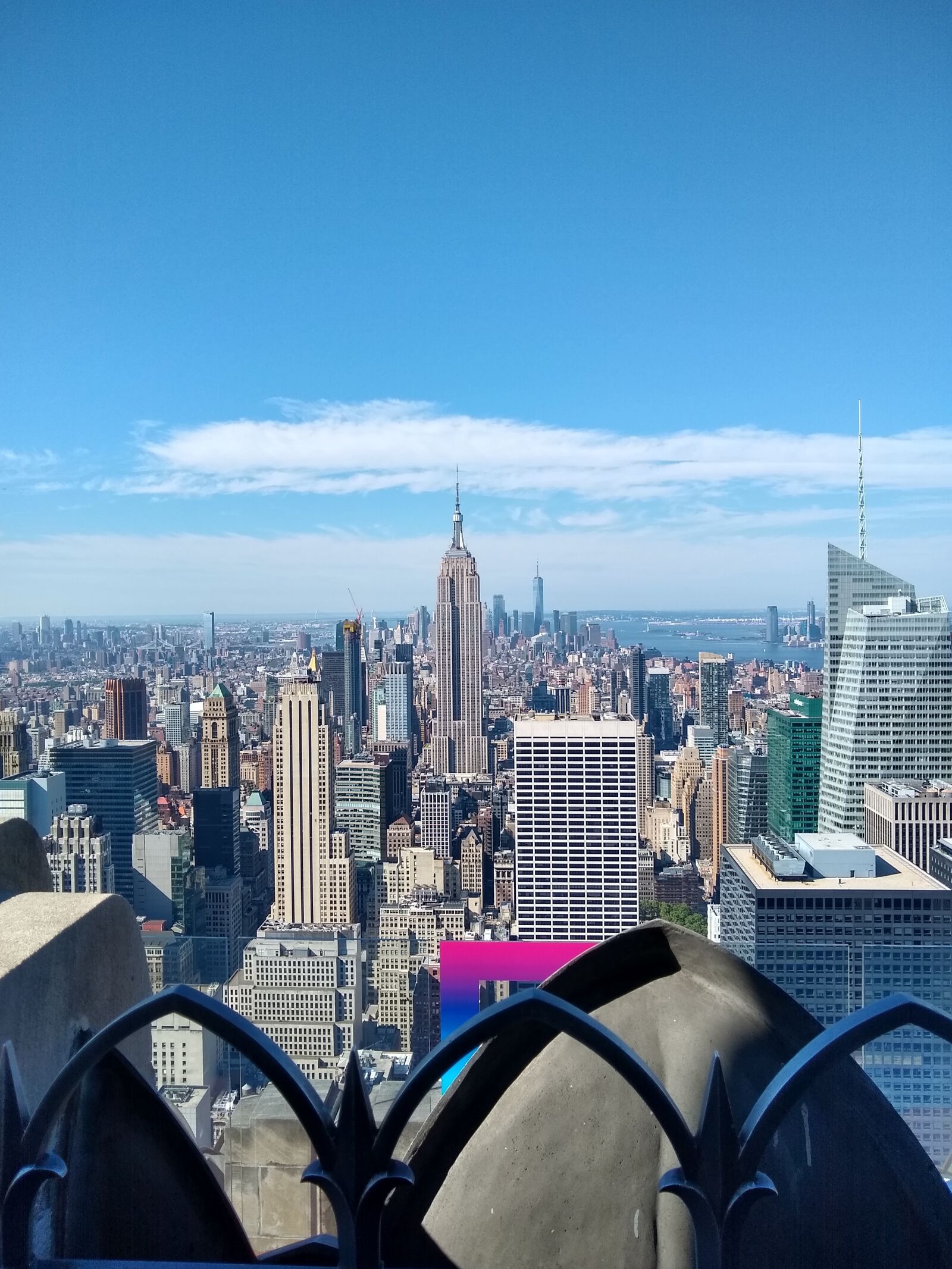 Motorola moto g(6) sample photo. New york, empire state photography