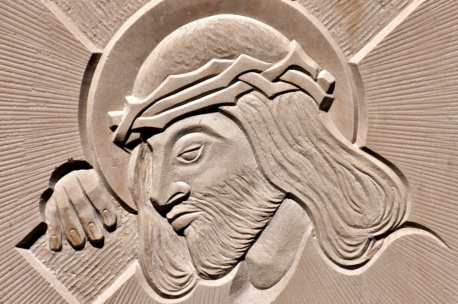 Nikon D7200 sample photo. Jesus, stone, jesus christ photography