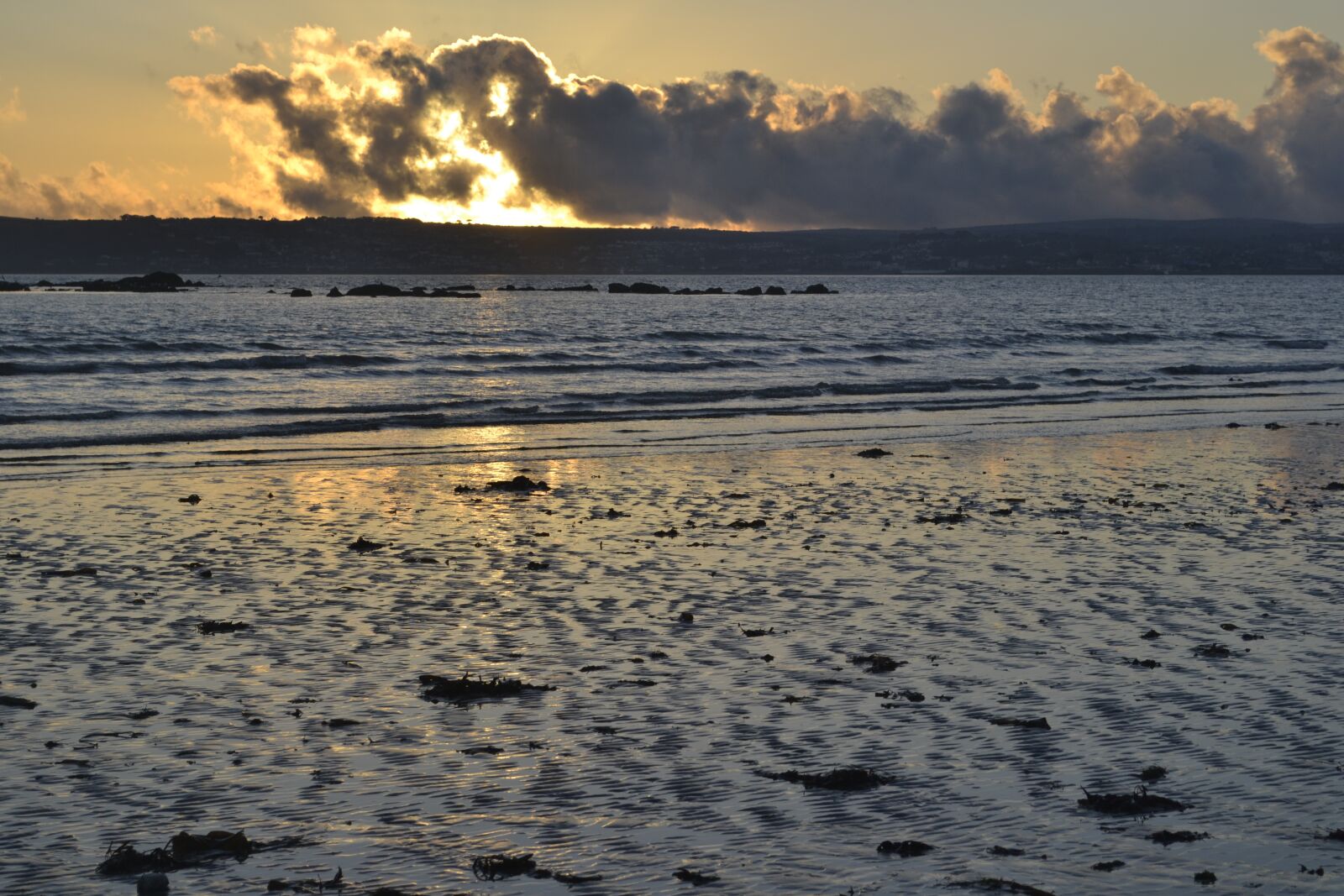 Nikon D3100 sample photo. Sea, sunset, beach photography