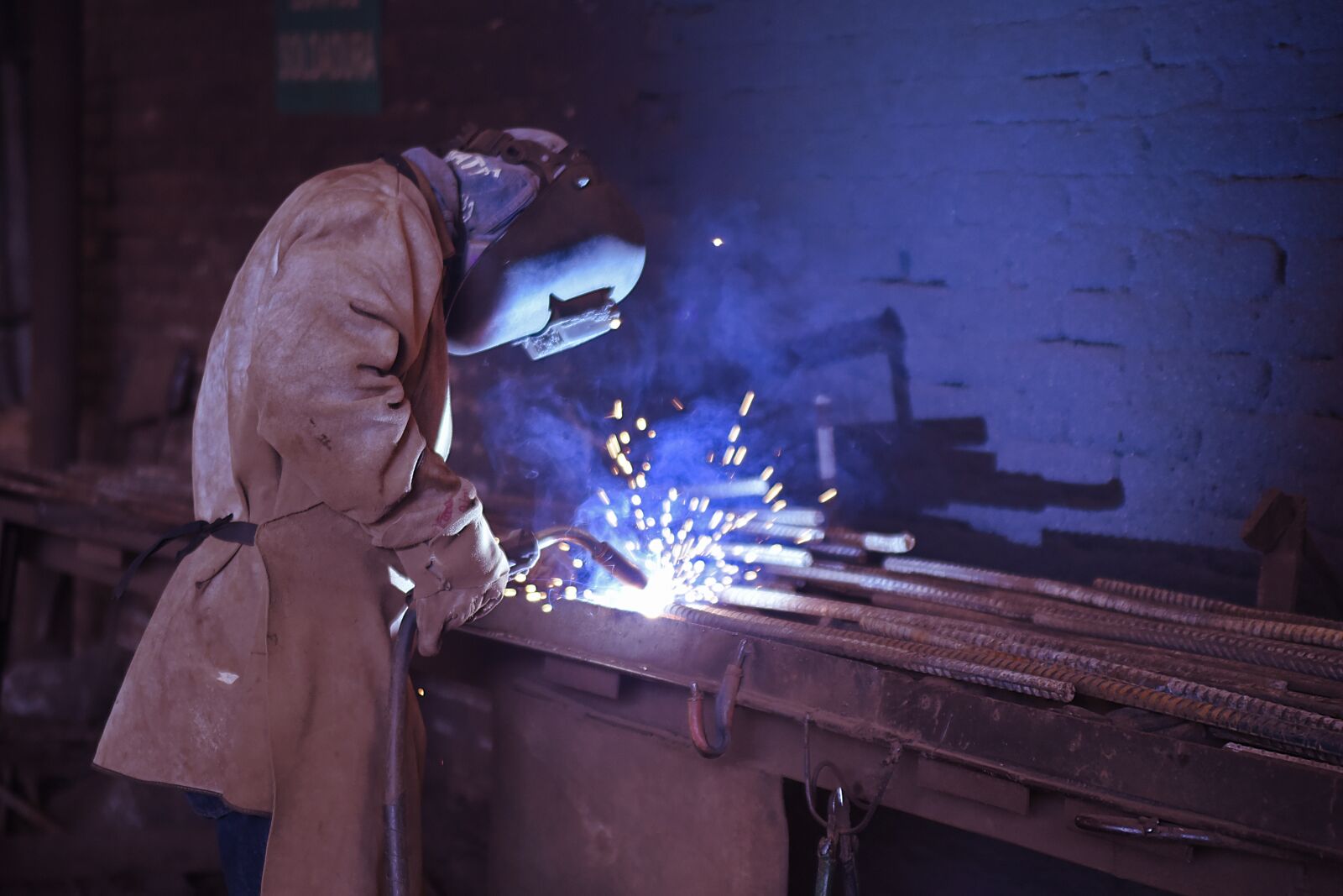 Nikon D750 sample photo. Factory, working, steel photography