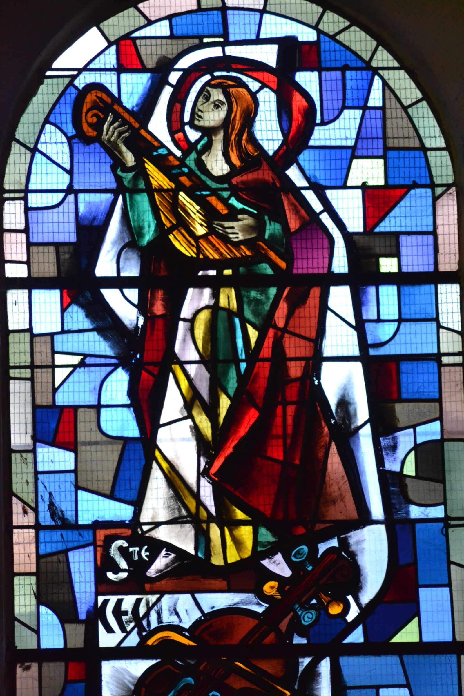 Nikon D3100 sample photo. Stained glass, window, church photography