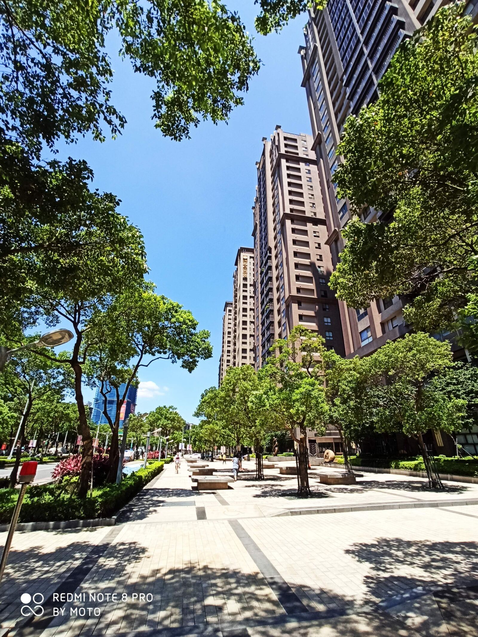 Xiaomi Redmi Note 8 Pro sample photo. 社區, 綠化, 閑致 photography