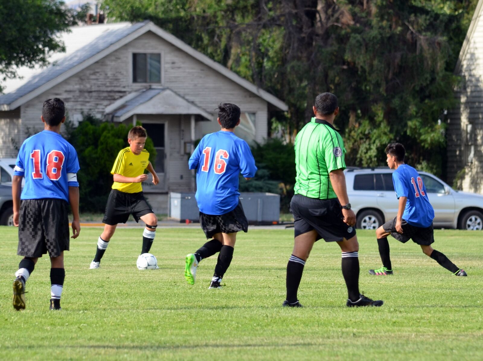Nikon D5100 sample photo. Soccer, soccer game, football photography