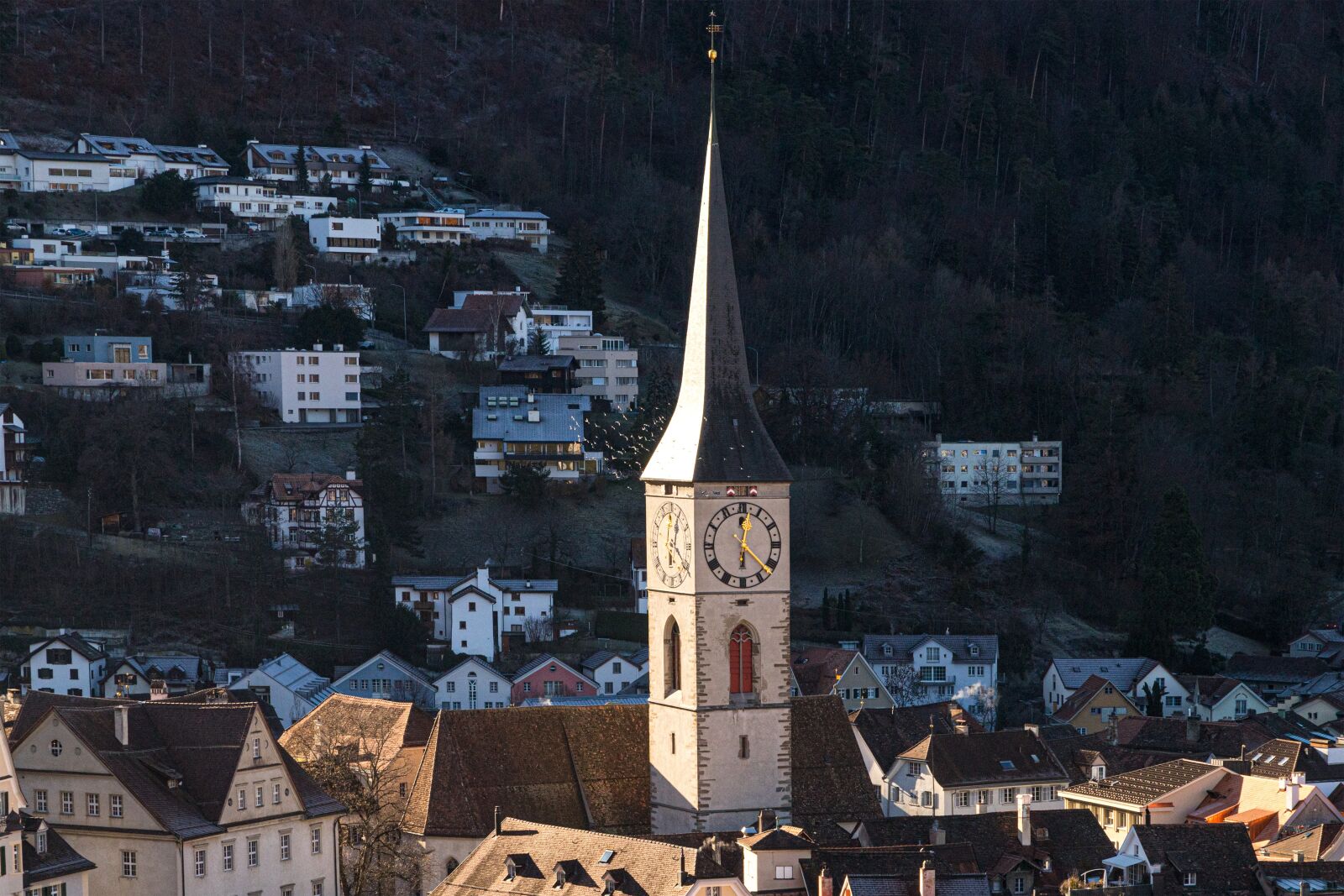 Canon EOS 6D Mark II sample photo. Chur, church, tower photography
