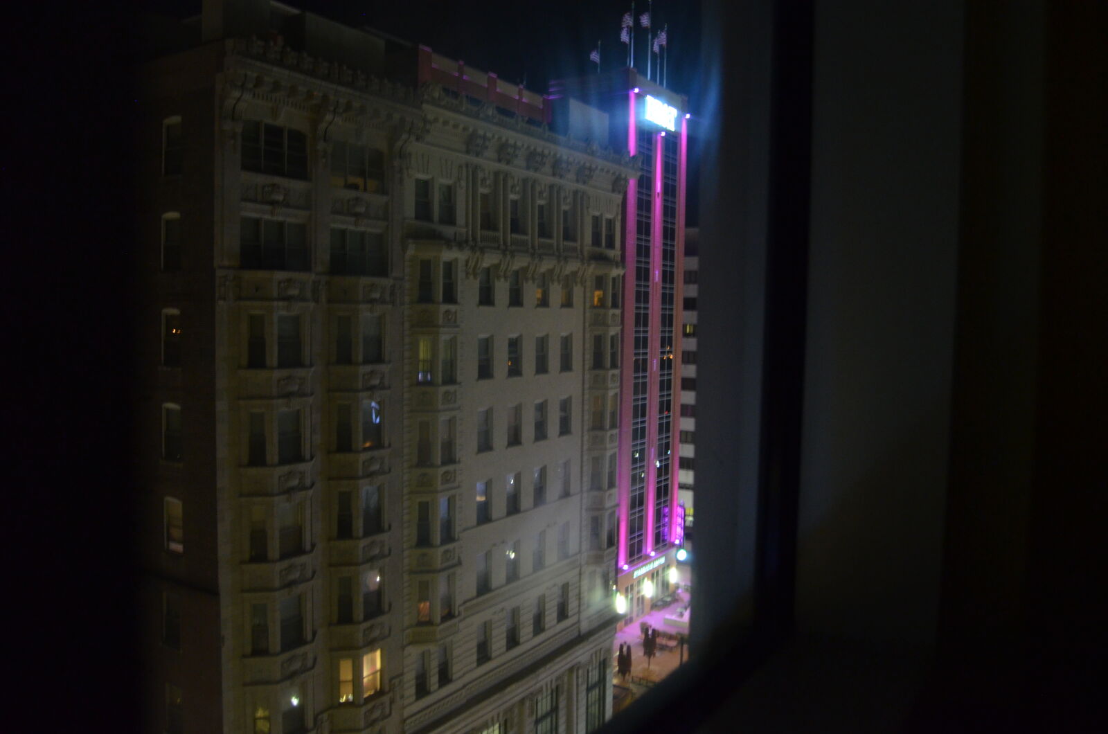 Nikon D5100 sample photo. Apartment, building, night, lights photography