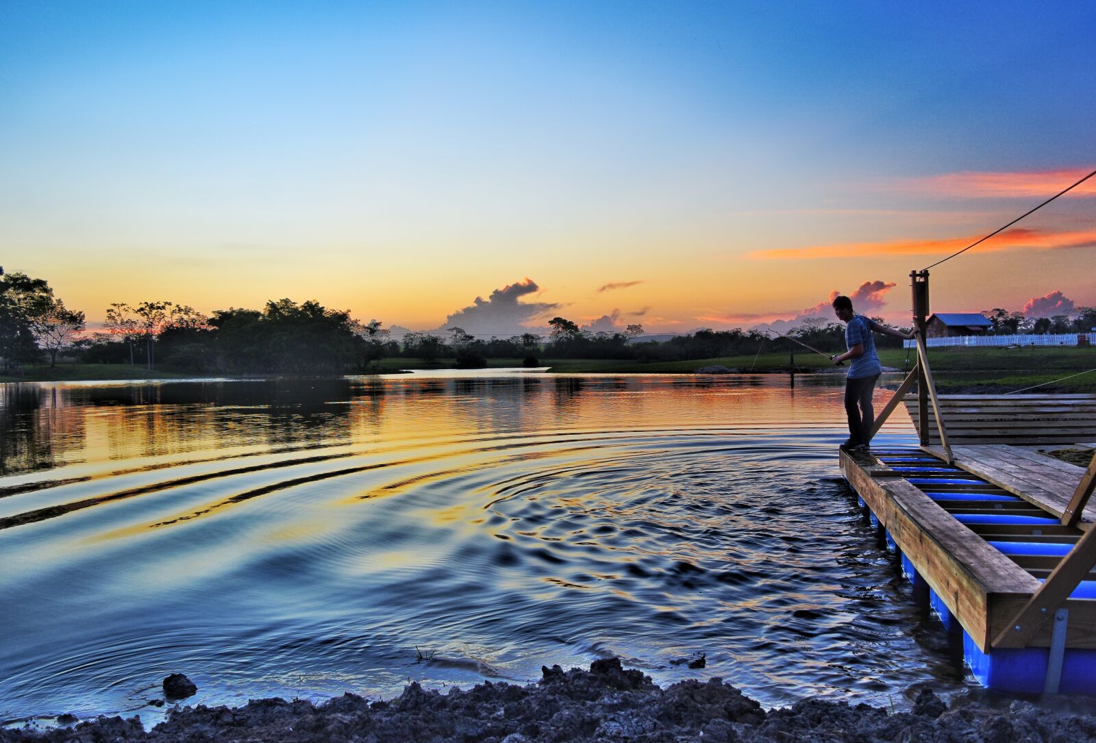 Nikon D7200 sample photo. Water, sunset, dusk photography