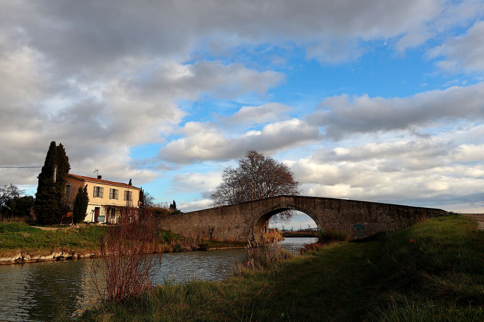 Canon PowerShot G1 X Mark III sample photo. Canal du midi, france photography