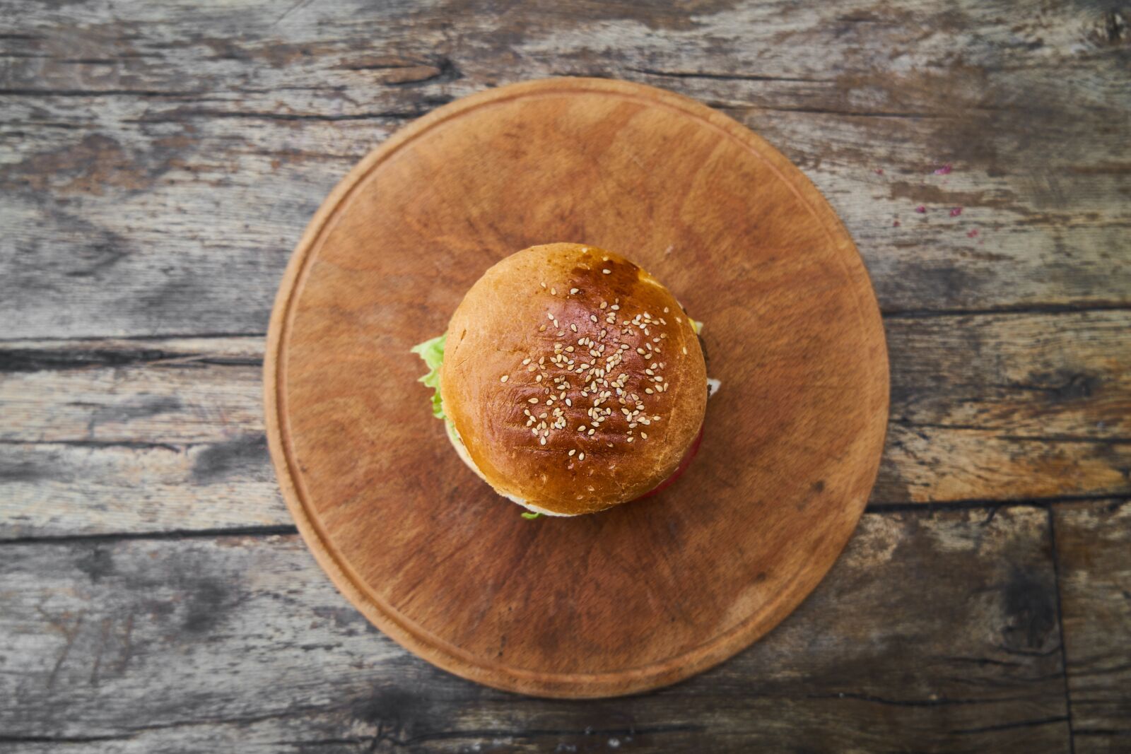 Sony a7R II sample photo. Burger, bread, food photography