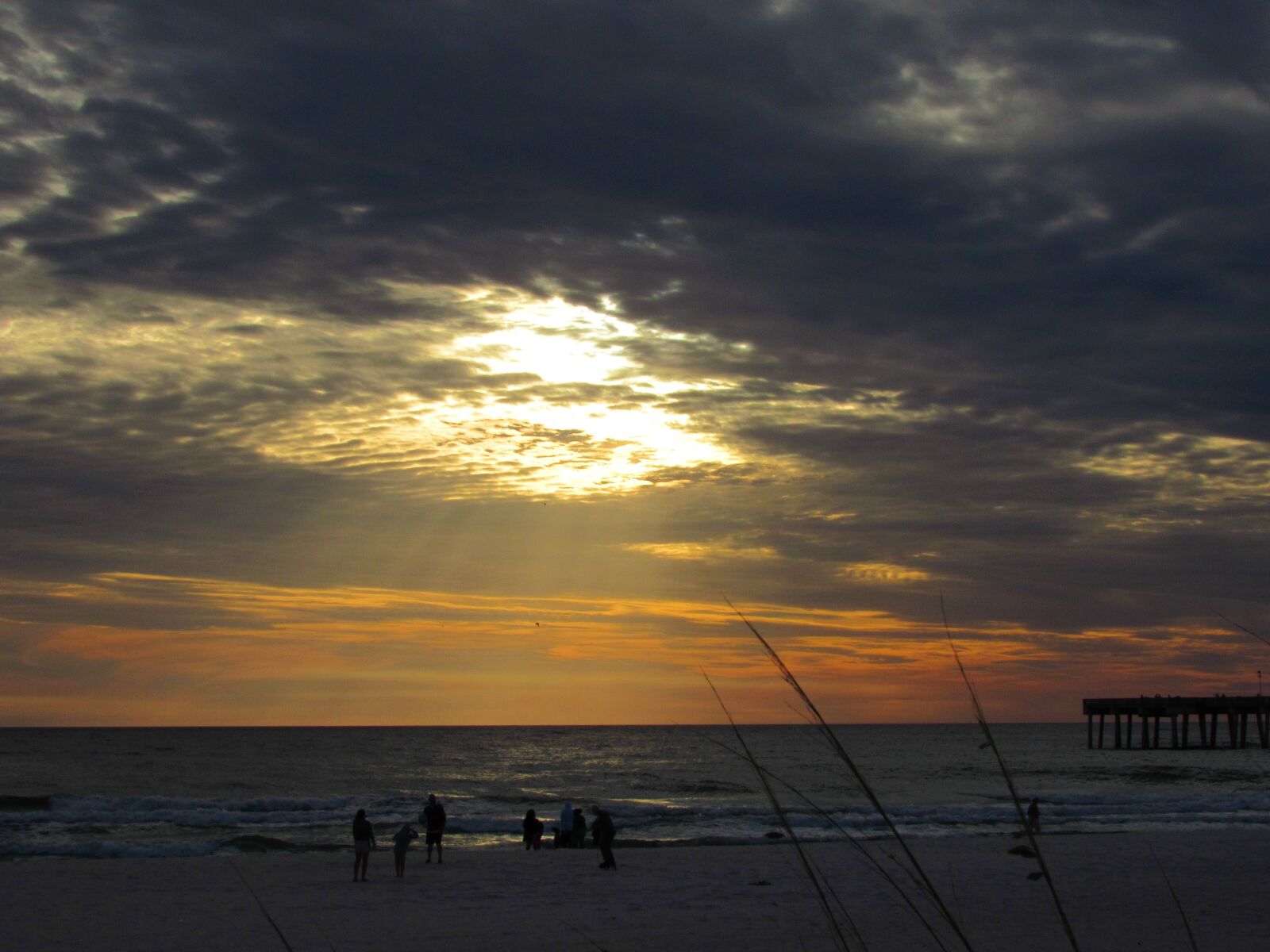 Canon PowerShot SX520 HS sample photo. Sunset, sea, seascape photography