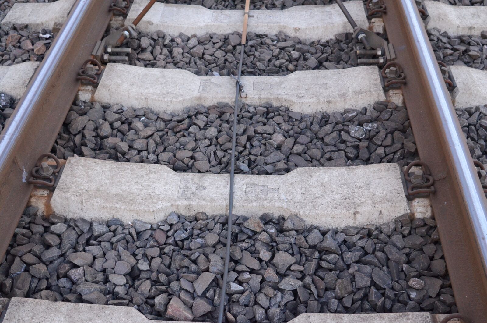 Nikon D7000 sample photo. Train, platform, rails photography