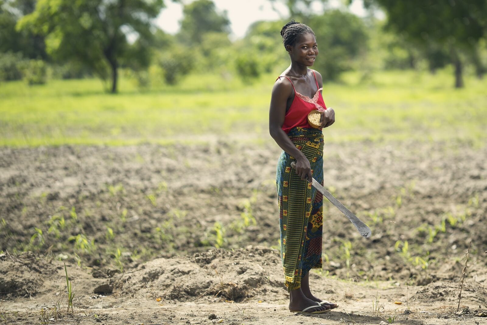 Canon EOS 5D Mark III sample photo. Farmer, africa, women photography