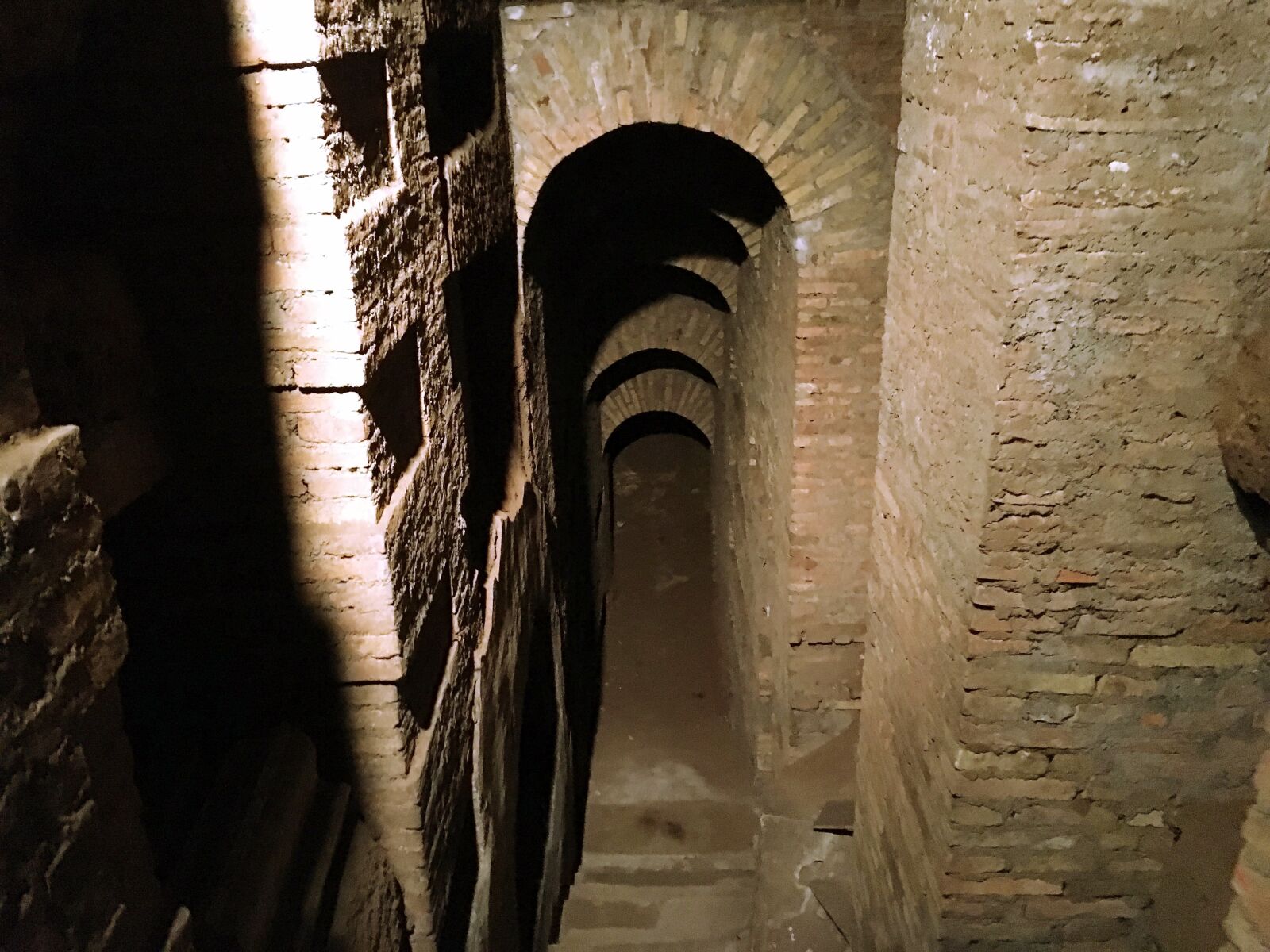 Apple iPhone 6s sample photo. Ancient, roman, catacomb photography