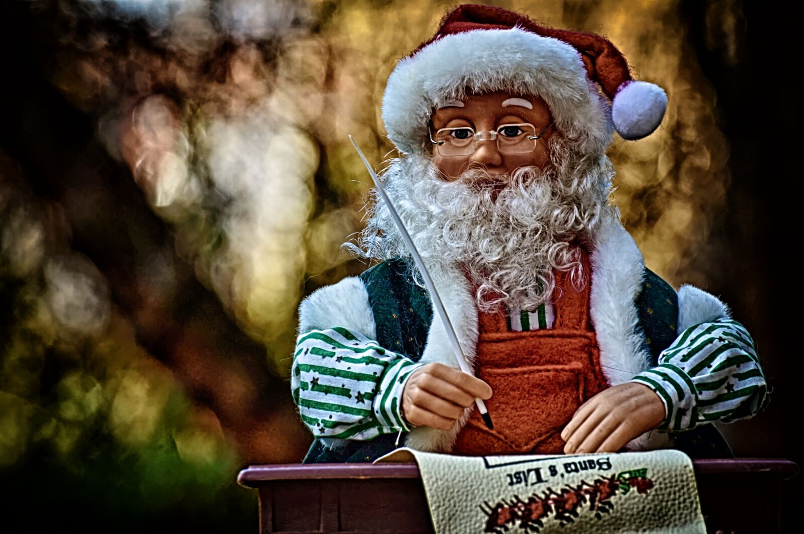 Nikon D3200 sample photo. Christmas, santa claus, figure photography