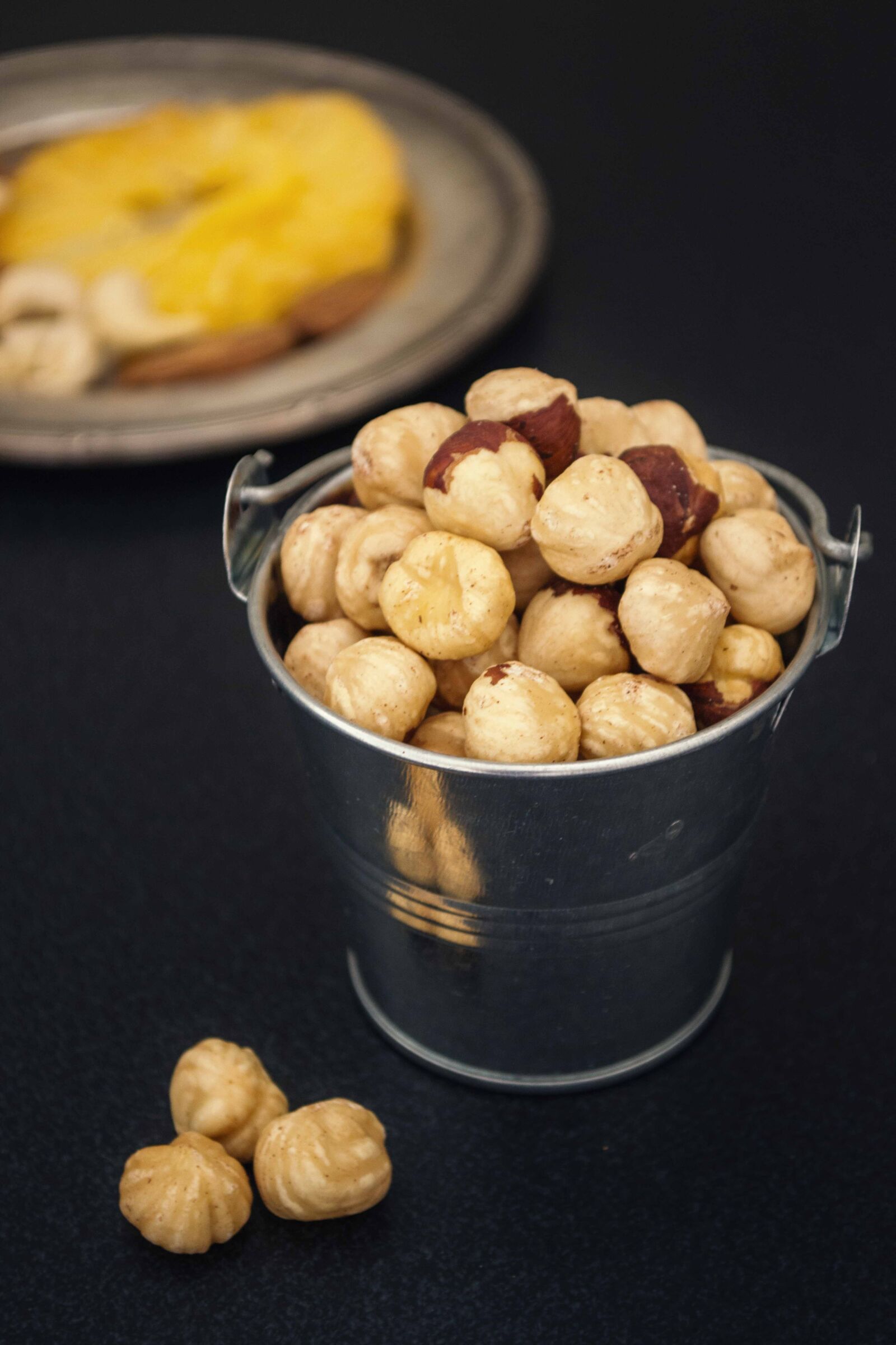 Nikon D3100 sample photo. Hazelnuts, food, mystic light photography