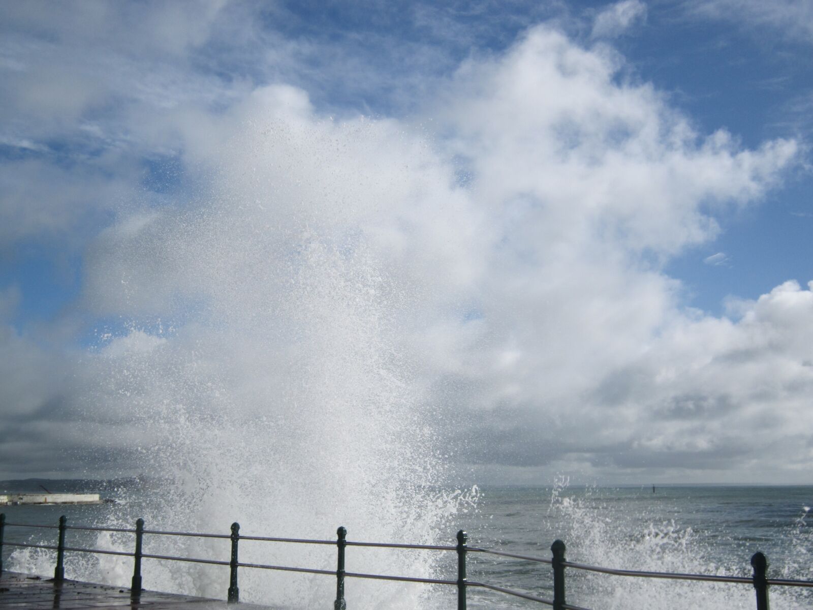 Canon PowerShot A3200 IS sample photo. Penzance, sea, waves photography