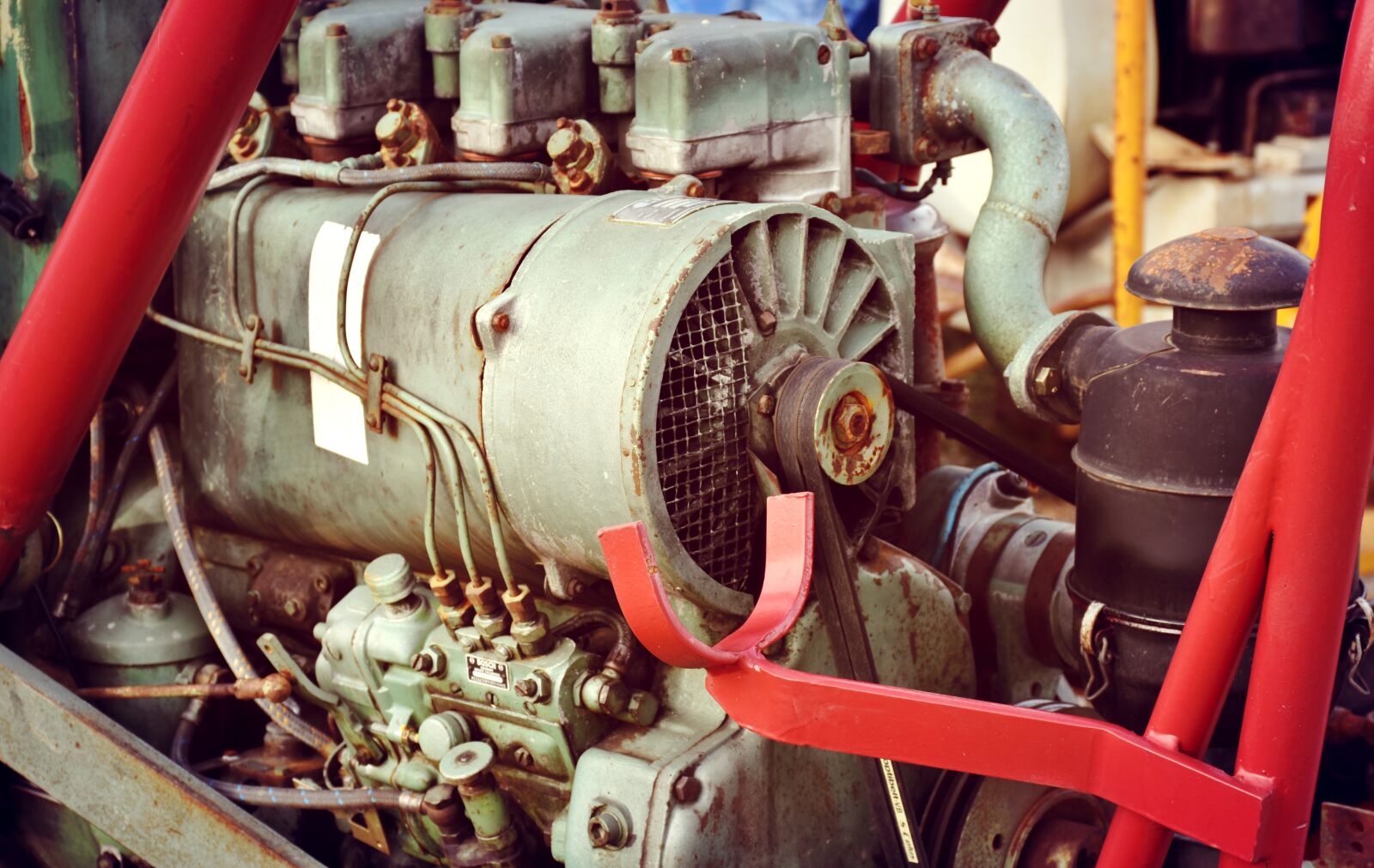 Nikon D7200 sample photo. Motor, tractor, diesel photography