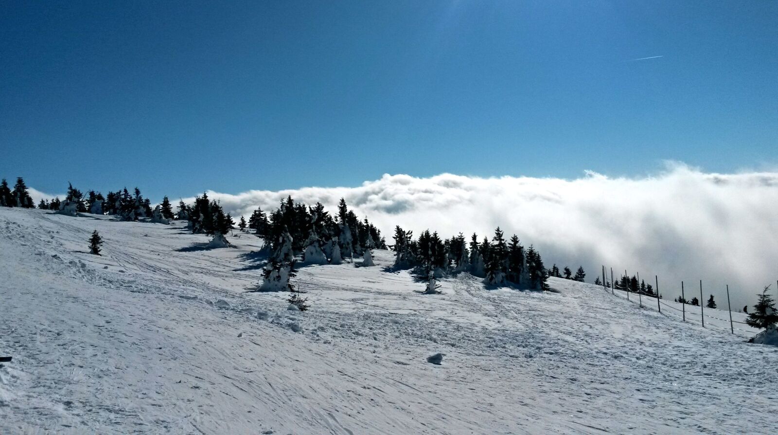 Samsung Galaxy S4 Mini sample photo. Snow, sky, winter photography